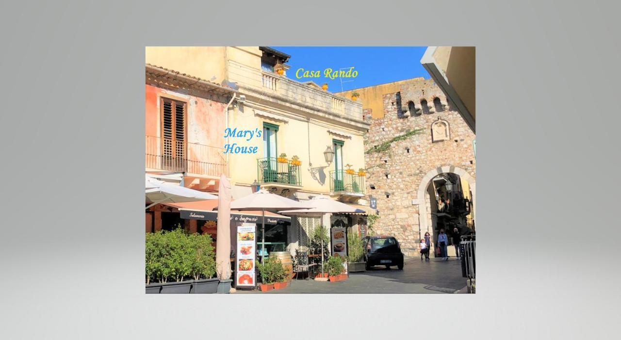 Casa Rando Mary'S House Apartment Taormina Bagian luar foto